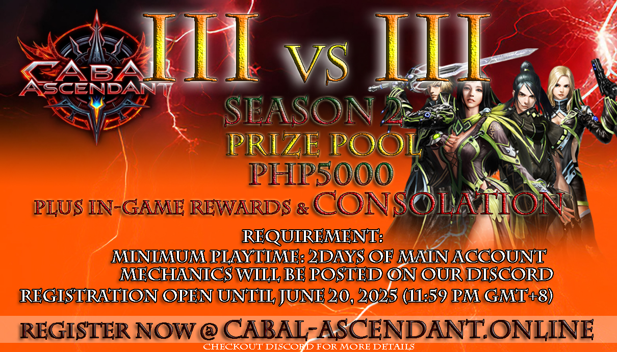 Cabal Ascendant 3v3 Season 2
